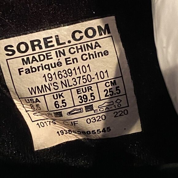 Sorel Women Joan of Arctic Next Lite Strap Puffy Boot Waterproof Size 8.5 NWT - Picture 10 of 11